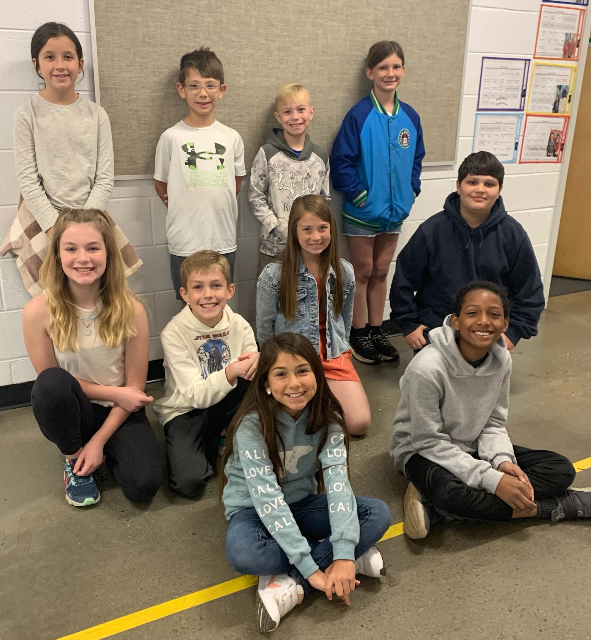 Proudly Presenting Pike Elementary School's August Students of the